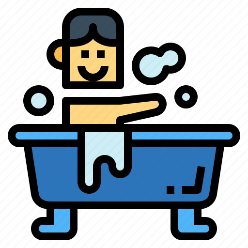 Baby, bath, bathtub, clean icon - Download on Iconfinder