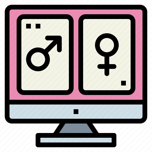 Computer, female, male, sex icon - Download on Iconfinder