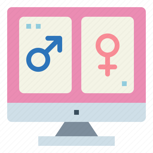 Computer, female, male, sex icon - Download on Iconfinder