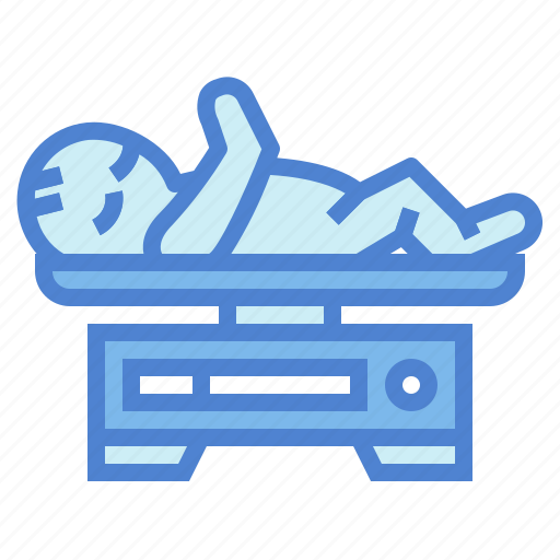 Baby, medical, newborn, scale, weight icon - Download on Iconfinder
