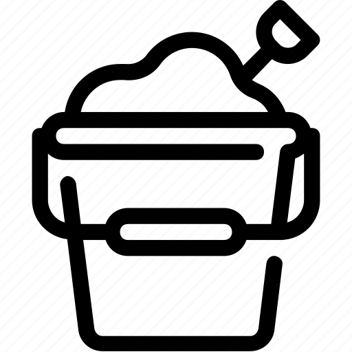 Bucket, play, sand, shovel icon - Download on Iconfinder