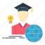 avatar, graduate, graduation, scholar 