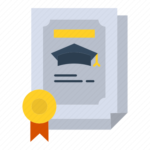 Achievement, certificate, degree, graduate icon - Download on Iconfinder
