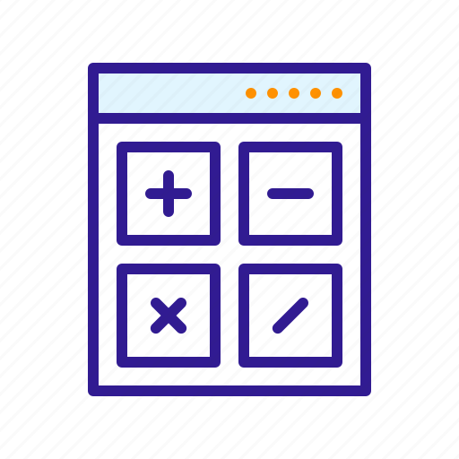 Accounting, calc, calculator, math icon - Download on Iconfinder