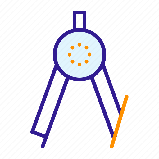 Arc, circle, compass, math, mathematics icon - Download on Iconfinder