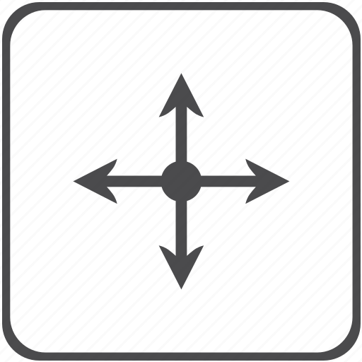 Arrows, axis, coordinates, location, navigation icon - Download on Iconfinder