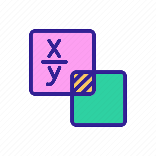 Education, formula, function, geometry, math, outline, science icon - Download on Iconfinder