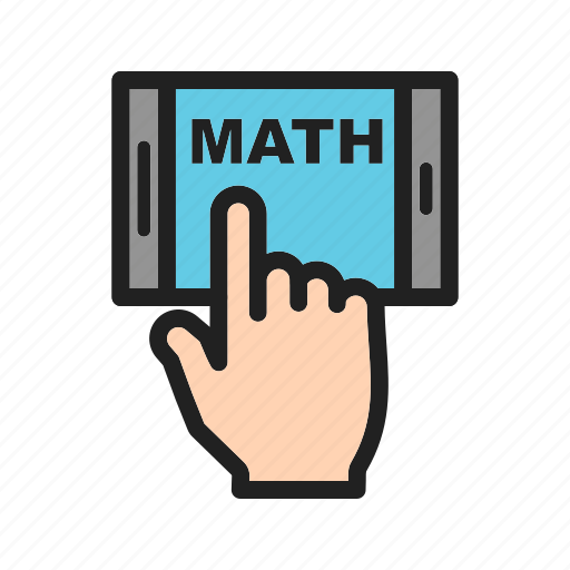 Calculate, digital, education, internet, maths, mobile, screen icon - Download on Iconfinder