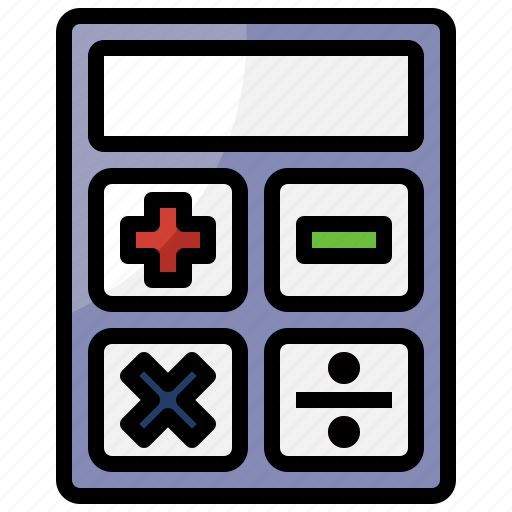 Calculating, calculator, maths, sings, technological icon - Download on Iconfinder