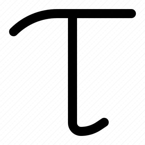 Tau, greek, alphabet, math icon - Download on Iconfinder