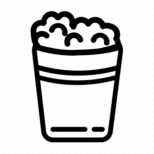 Drinks, foods, meals, popcorn, theater icon - Download on Iconfinder