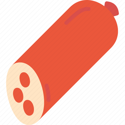 Food, meat, salami, sausage icon - Download on Iconfinder