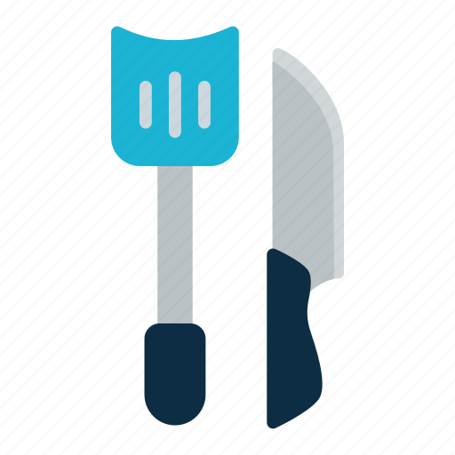 Butcher, equipment, kitchen, knife, mesh, skimmer, spatula icon - Download on Iconfinder