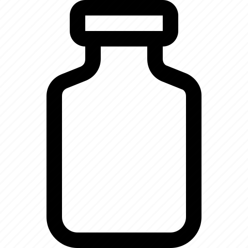 Bottle, drink, water, wine, soda, milk, beverage icon - Download on Iconfinder
