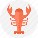 crawfish, food, lobster, lobster claw, sea food