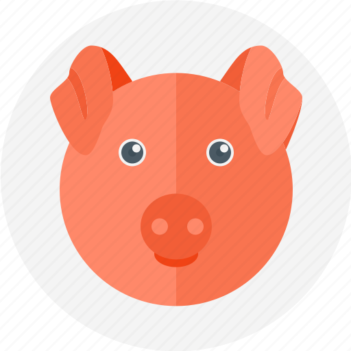 Meat, pig, pig head icon - Download on Iconfinder
