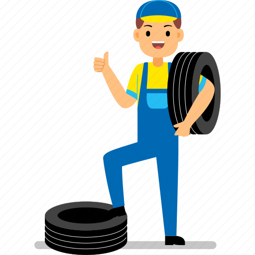 Mechanic, service, job, automobile, repair, technician, auto illustration - Download on Iconfinder