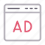 ad, advertisement, marketing, online, webpage 