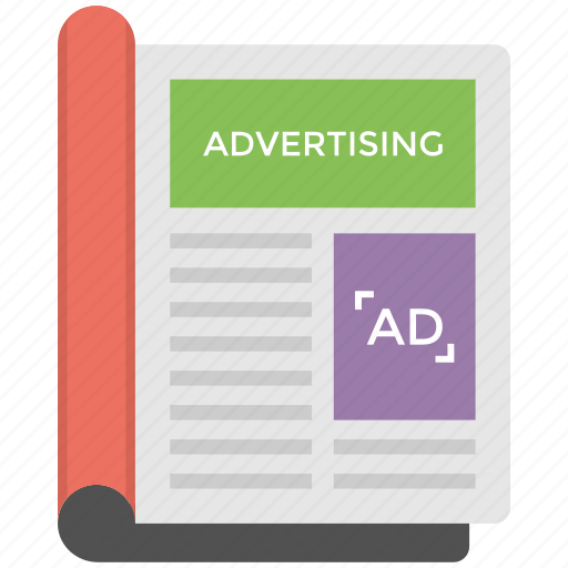 Brochure, magazine ads, news advertisement, newspaper ads, newspaper classifieds icon - Download on Iconfinder