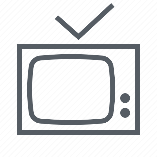 Antenna, television, tv, vintage icon - Download on Iconfinder