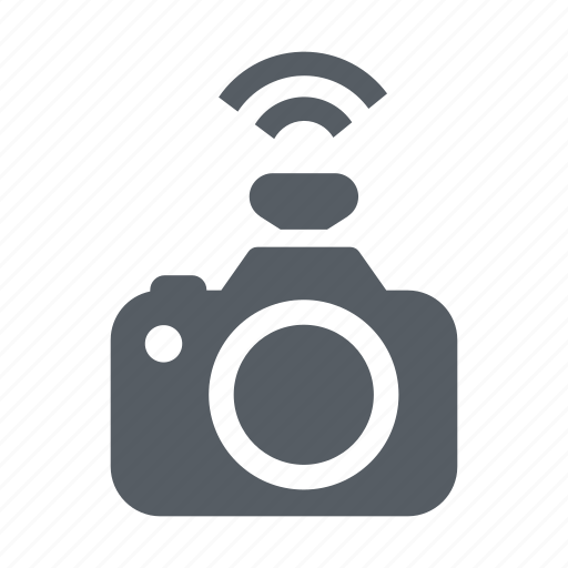 Camera, flash, photography, studio, wireless icon - Download on Iconfinder