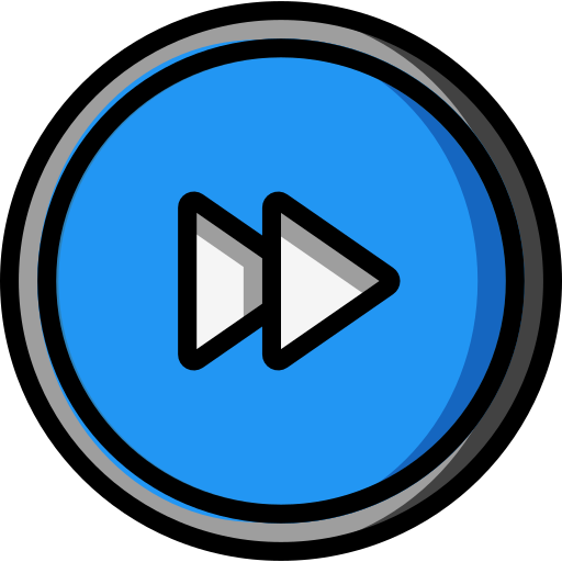 Audio, fast, forward, media, media player, music, video player icon - Free download