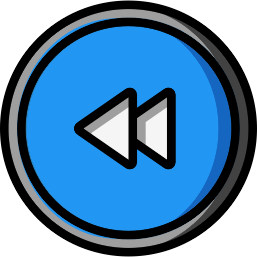 Audio, media, media player, music, rewind, video player icon - Free download