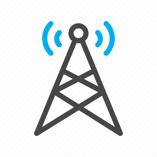 Internet, signal, tower, wireless icon - Download on Iconfinder