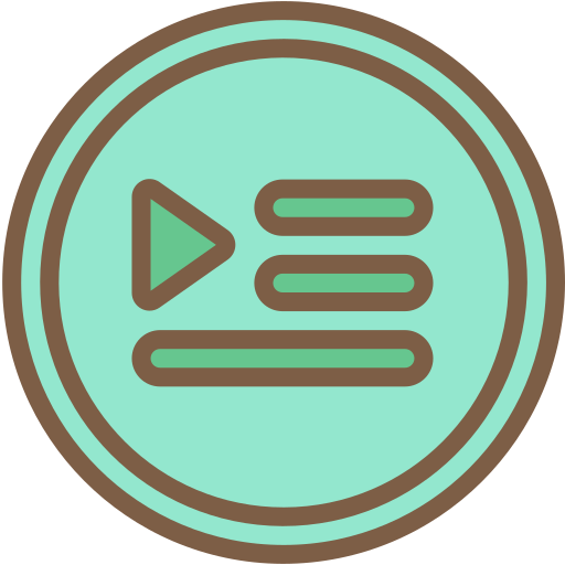 Audio, media, media player, music, playlist, video player icon - Free download