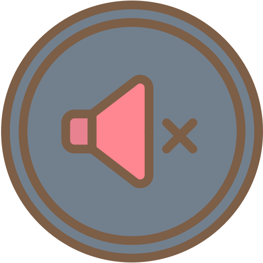 Audio, media, media player, music, mute, video player icon - Free download
