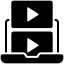 media, multimedia, laptop, youtube, movie, video, reels, film, player 
