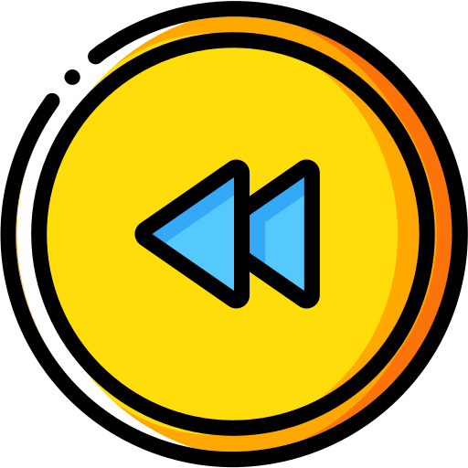 Audio, media, media player, music, rewind, video player icon - Free download
