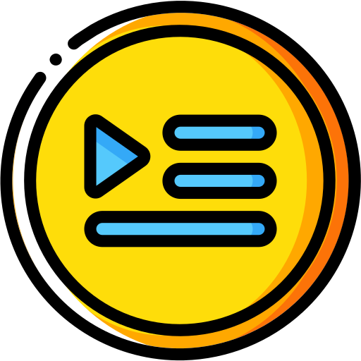 Audio, media, media player, music, playlist, video player icon - Free download
