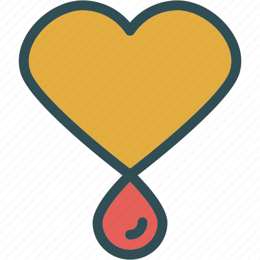 Blood, heart, lovedroplet, organ icon - Download on Iconfinder