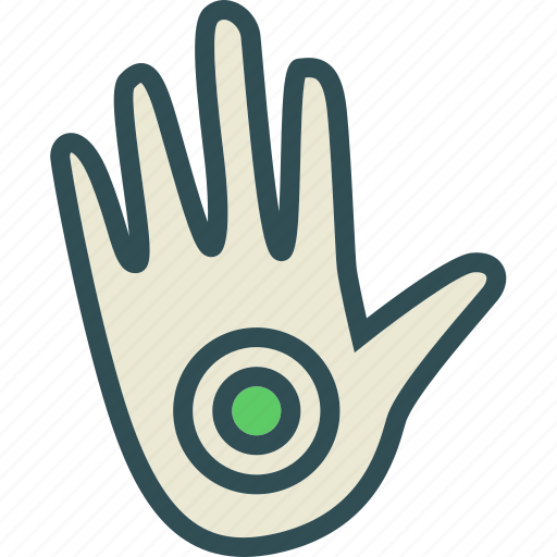 Hand, health, medical, point icon - Download on Iconfinder