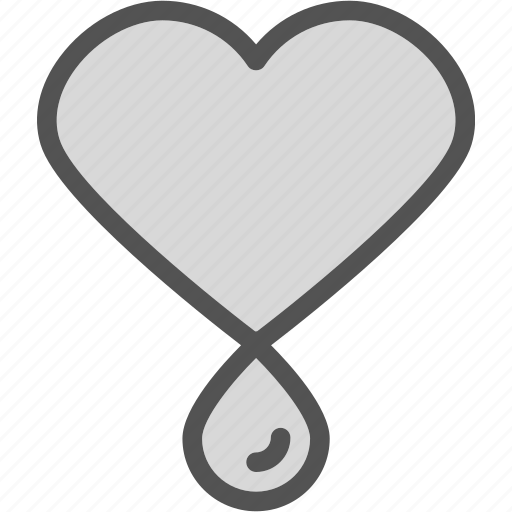 Blood, heart, lovedroplet, organ icon - Download on Iconfinder
