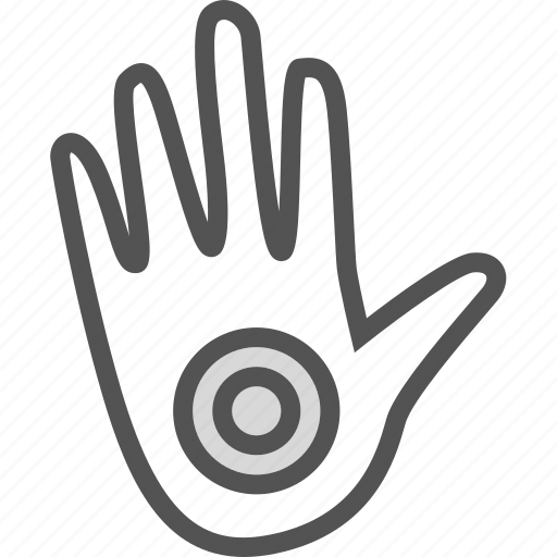 Hand, health, medical, point icon - Download on Iconfinder