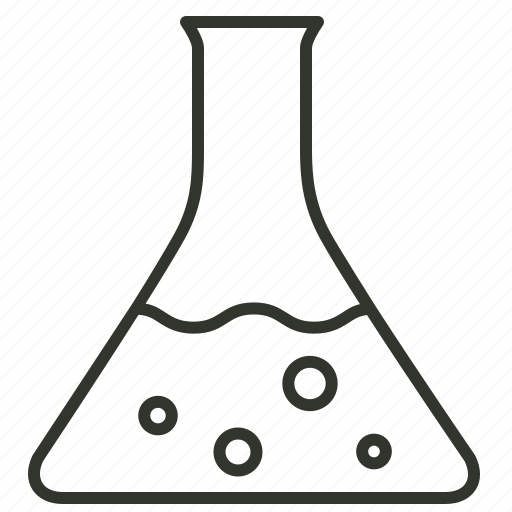 Chemical, conical flask, exam, experiment, laboratory, medical test icon - Download on Iconfinder