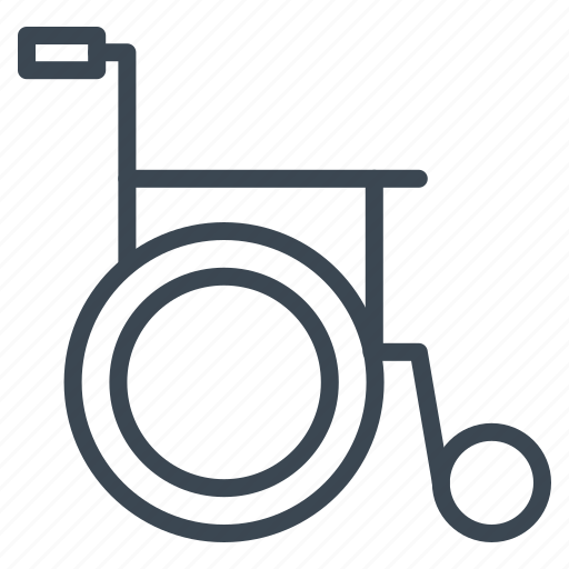 Impairment, medical, physical, wheel chair icon - Download on Iconfinder