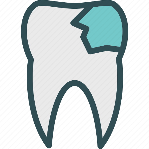 Broken, dentist, doctor, medic, tooth icon - Download on Iconfinder