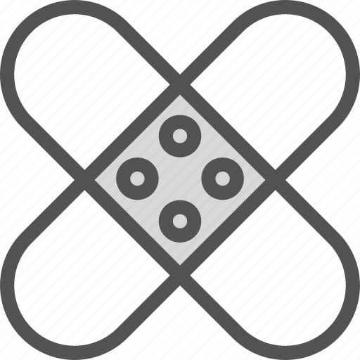 Bandage, firstaid, plaster, protection icon - Download on Iconfinder