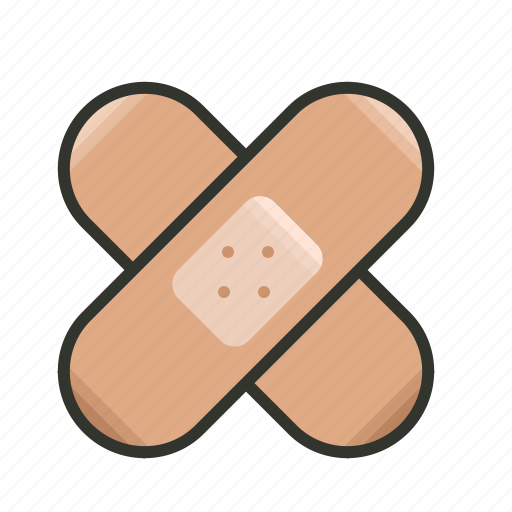Aid, bandage, bandaid, healthcare, injury, plaster icon - Download on Iconfinder