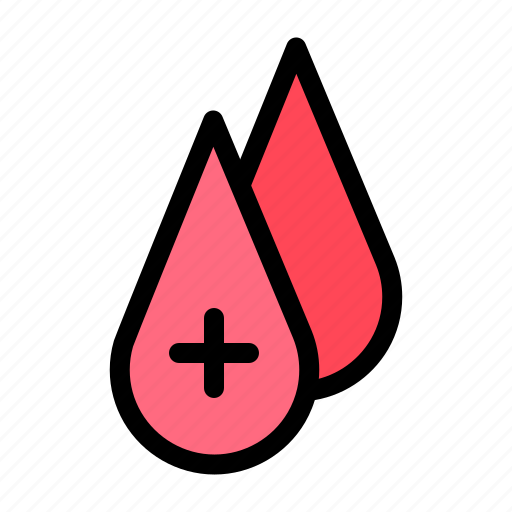 Blood, drop, health, healthcare, hospital, medical, plus icon - Download on Iconfinder