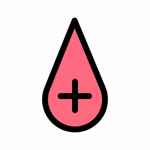 Blood, drop, health, healthcare, hospital, medical, plus icon - Download on Iconfinder