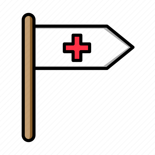 Medical, care, flag, flags, health, hospital, medicine icon - Download on Iconfinder