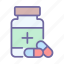 pill, medical, tablet, pharmacy, capsule, bottle 