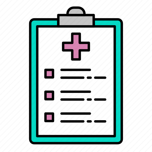 Report-medicine, report, document, paper, file icon - Download on Iconfinder