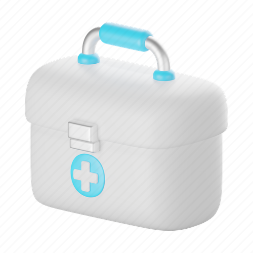 Medical, first, aid, kit 3D illustration - Download on Iconfinder