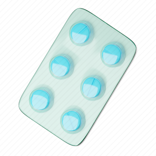 Medical, tablet, pills 3D illustration - Download on Iconfinder