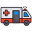 ambulance, vehicle, doctor, medical 